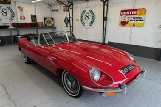 Jaguar E Type Roadster Sussex