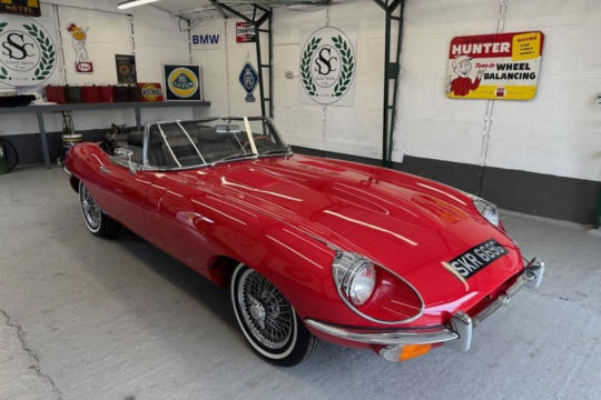 Jaguar E Type Roadster Sussex