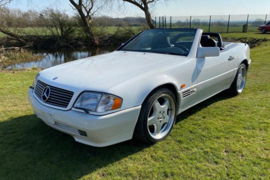 Mercedes-Benz Sl600 V12 Convertible Low